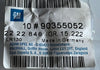 NEU 1x Klammer Clip Einstiegsverkleidung Schweller Original Opel Vectra A