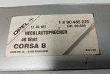 NEU Lautsprecher Boxen + Einbausatz hinten Original Opel Corsa B Tigra A