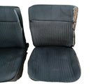 Sitze vorne links rechts schwarz Stoff Ausstattung Opel Rekord C Commodore A 2TL