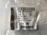 NEU Satz 5 Spannfedern Federklammern Luftfilterkasten Original Opel Astra F
