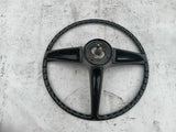 Lenkrad 3 Speichen schwarz Original Opel Rekord C ab Fahrgestellnummer