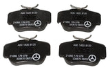 NEU Bremsbeläge Bremsklötze Vorderachse Original Mercedes 190er W201