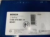 NEU Satz Bremsscheiben Hinterachse Ø294mm Bosch VW T4 Sharan Seat Alhambra Ford