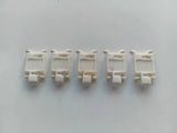 5 Klammern Clips Steinschlagschutz Schweller Original Opel Senator B Omega A