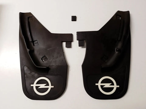 NEU Satz Schmutzfänger Spritzlappen hinten Original Opel Vectra A