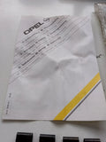 NEU NOS Satz Schmutzfänger Spritzlappen hinten Original Opel Corsa A CC