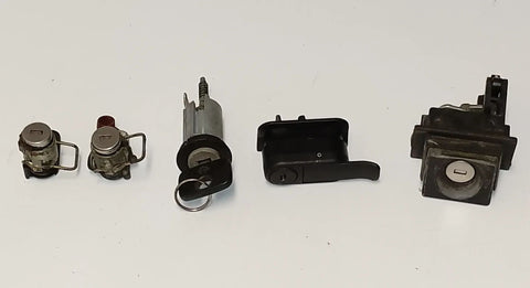 Schlosssatz Schließzylinder Schlüssel VL VR HL HR Handschuhfach Opel Senator B