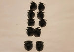 NEU 5 Stück Clips Seitenwandverkleidung Original Opel Kadett E Ascona C Astra F