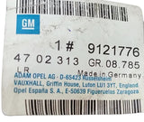 NEU Kofferraumwanne Laderaumwanne schwarz klappbar Original Opel Agila A