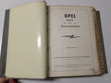 Ersatzteilkatalog Zubehör Werkstatthandbuch Orig Opel Blitz 1,5t 1,75t 1,9t 4/66