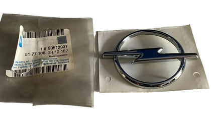 NEU NOS Logo Emblem "Opel-Blitz" Heckklappe hinten Original Opel Vectra B