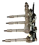 Rail Einspritzleiste Einspritzdüsen Injektor 2.0 TDI VW Golf 7 Audi A4 8W A6 4G