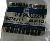 NEU 1x Clip Klammer 2fach Kraftstoffschlauch Ventildeckel Orig Opel Kadett E 1.7