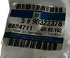 NEU 1x Clip Klammer 2fach Kraftstoffschlauch Ventildeckel Orig Opel Kadett E 1.7