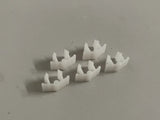 NEU 5 Stück Clips Klemmfeder Chrom Zierleiste Stoßstange Opel Senator B 90349059