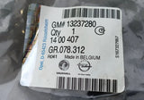 NEU Rahmen Kühlergrill vorne unten anthrazit Original Opel Astra H 3-Türer