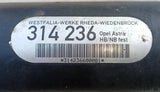Anhängerkupplung Starr AHK Original Westfalia Opel Astra G Fließheck Stufenheck