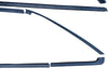 Set Zierleisten Karosserie Dach Fensterführung Türschachtleiste Opel Senator B