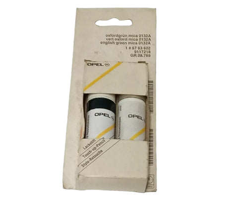 NEU NOS Lackstift Set oxfordgrün mica 0132A Original Opel 902715249