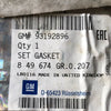 NEU Saugrohrdichtungssatz Drallklappen Original Opel Astra H Vectra C 2.2 Z22YH