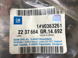 NEU NOS Ablagefach Vordertürverkleidung links schwarz Original Opel Corsa B