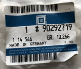 NEU NOS Griff Handschuhfach Original Opel Senator B 90292719