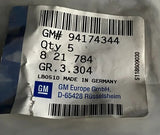 NEU 5x Sicherungsmuttern Einspritzdüse Opel Astra F Vectra A Corsa A B Diesel