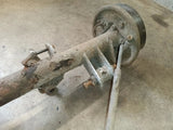 Hinterachse Differential Tellerrad Steckachsen Original Opel Rekord C 9:35 3,89