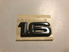 NEU NOS Schriftzug Emblem "1.6" hinten grau Original Opel Ascona C