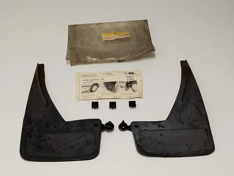NEU Satz Spritzlappen Schmutzfänger hinten Original Opel Kadett E GSI