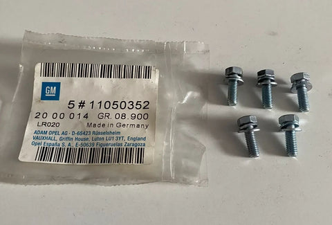 NEU 5x Schrauben M6x15 Halter Gebläse Opel Omega A Senator B Vectra A Calibra