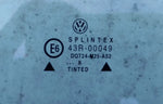 NEU Fensterscheibe hinten rechts grünglas Original VW Golf 3 Variant