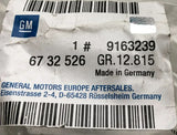 NEU Satz Adapter Fahrradheber Dachträger Original Opel Vectra C Signum