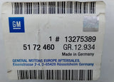 Neu Schutzzierleiste 3-türig vorne rechts schwarz Original Opel Corsa D