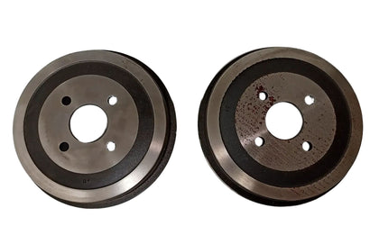 NEU Satz Bremstrommeln Hinterachse Original Sebro BMW 2er E10 E6