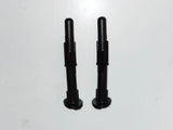 NEU 2x Abschlussführungshülsen Kopfstütze Vordersitz 149mm Opel Corsa B Omega B