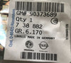 NEU NOS Hülse Handschalthebel Original Opel Omega A B