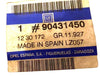 NEU NOS Halterahmen Leseleuchte Innenraumleuchte hinten Original Opel Corsa B C