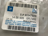 NEU 5x Haltebänder Frontstoßstangenverkleidung vorne Original Opel Calibra