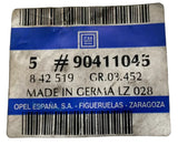 NEU NOS Gummipuffer Gaspedal Original Opel Corsa B Tigra A