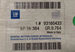 NEU Warnanlage Parkpilot Basissatz Original Opel Vivaro A Movano A