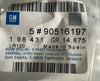NEU NOS 5x Aufhängeknöpfe Gurtschloss Sitz hinten grau Original Opel Vectra B