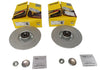 NEU Satz Bremsscheiben +Radlager Hinterachse Ø270mm Textar Renault Megane Scenic