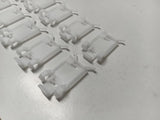 NEU 10 Klammern Clips Steinschlagschutz Schweller Opel Senator B Omega A