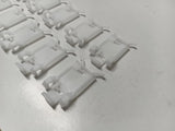 NEU 10 Klammern Clips Steinschlagschutz Schweller Opel Senator B Omega A