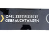 Schild Reklame Werbeschild "OPEL ZERTIFIZIERTE GEBRAUCHTWAGEN" 108,5 x33 cm