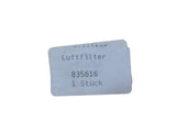 NEU Luftfilter Filtereinsatz Original Opel Vectra B 1.7 TD