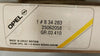 NEU NOS Luftfilter Filtereinsatz Original Opel Kadett E 1.8 2.0 L