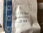 NEU Fensterschachtleiste Tür hinten außen links Novaschwarz Orig Opel Omega A