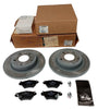 NEU Bremsenkomplettsatz Bremse Hinterachse Original Opel Astra G Zafira A
